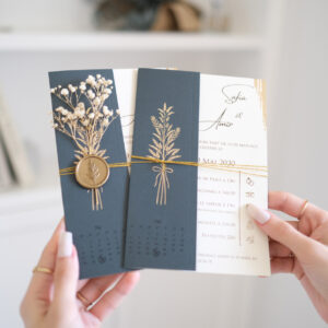 Faire-part mariage personalisable